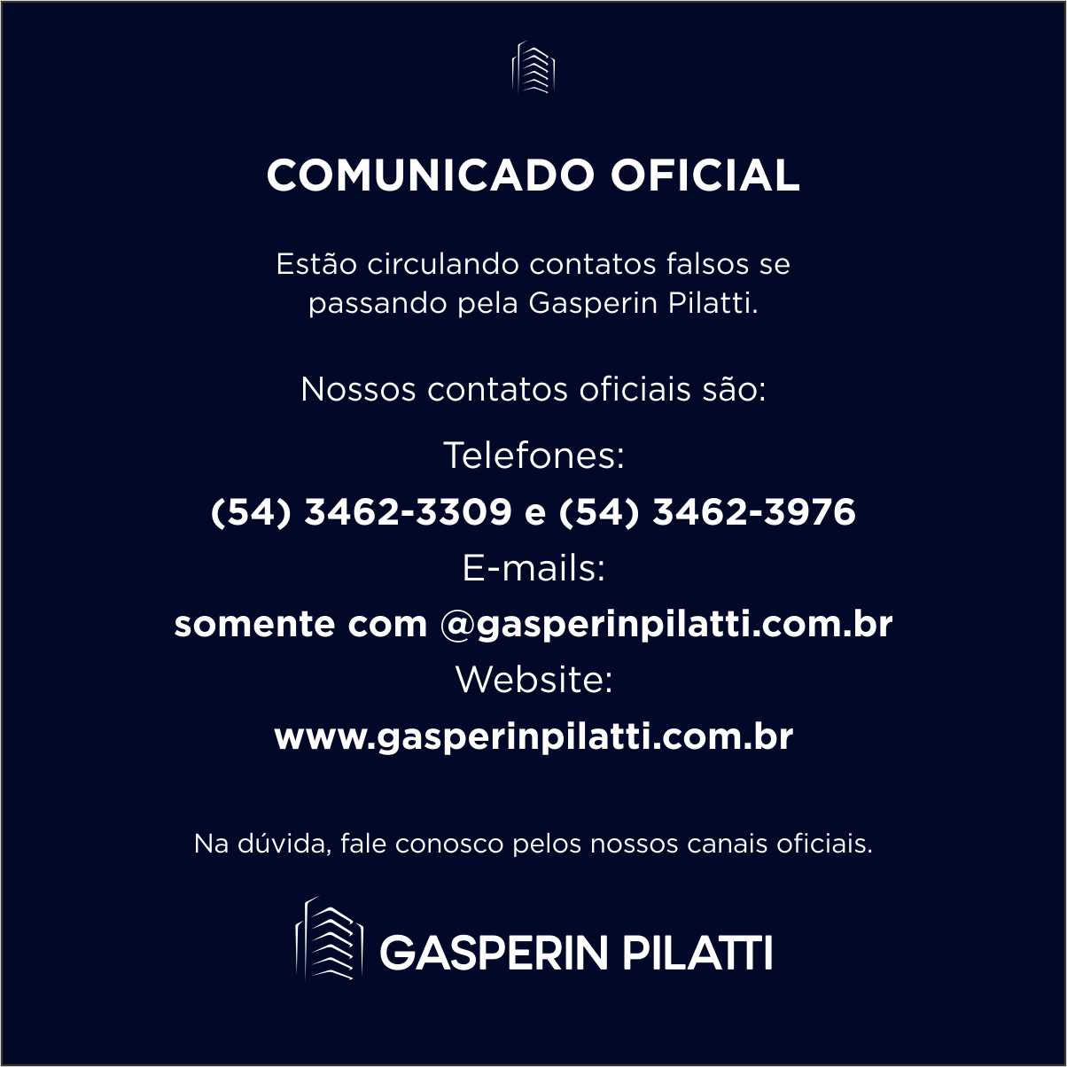 Comunicado Importante